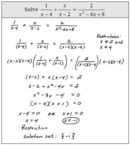 openalgebracom solving rational equations