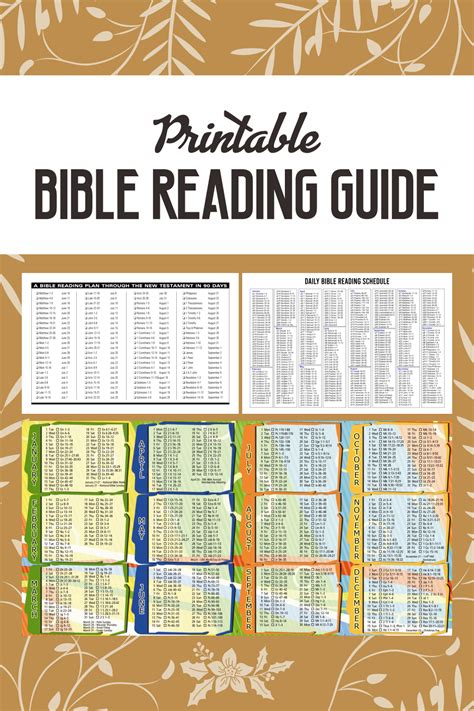 printable bible reading plans