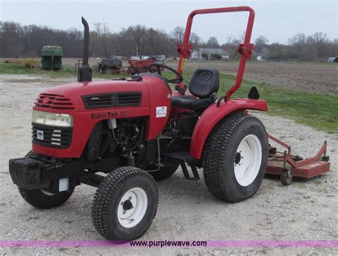 farm pro  compact utility tractor  reserve auction  wednesday