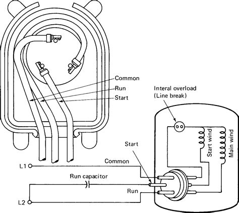 diagram  volt capacitor start motor wiring diagram mydiagramonline