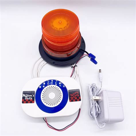 long range motion activated dual chime  strobe light  bell kit strobe lights strobing