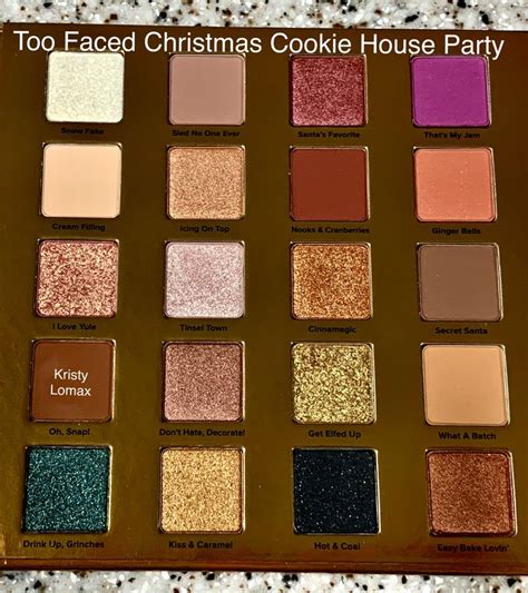 Too Faced Christmas Cookie House Party Limited Edition· This Is The