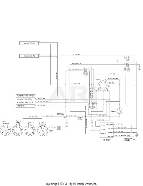 troy bilt wvks bronco  parts diagram  wiring schematic