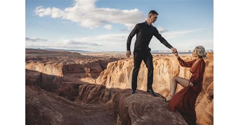 a couple s sexy canyon photo shoot popsugar love and sex