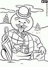 Rudolph Coloring Reindeer Pages Nosed Red Snowman Christmas Sam Book Movie Misfit Toys Printable Colouring Sheets Kids Books Island Color sketch template
