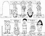 Puppets Finger Printable Bible Family Stick Puppet Primary Crafts Lds Printables Jesus Board People Printablee Template Kids Hand Coloring Via sketch template