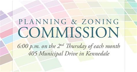 planning and zoning commission kennedale tx official website