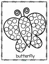 Pages Dot Marker Kidsparkz Printables Printable Sheets Coloring Kids Activity Worksheets Dots Do Butterfly Templates Activities Bingo Choose Board Learning sketch template