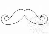 Coloring Pages Mustache Printable Mustaches Pattern Carnival Mask Beard Coloringpage Eu sketch template