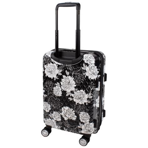 morningsave kathy ireland yasmine 2 piece hardside luggage set