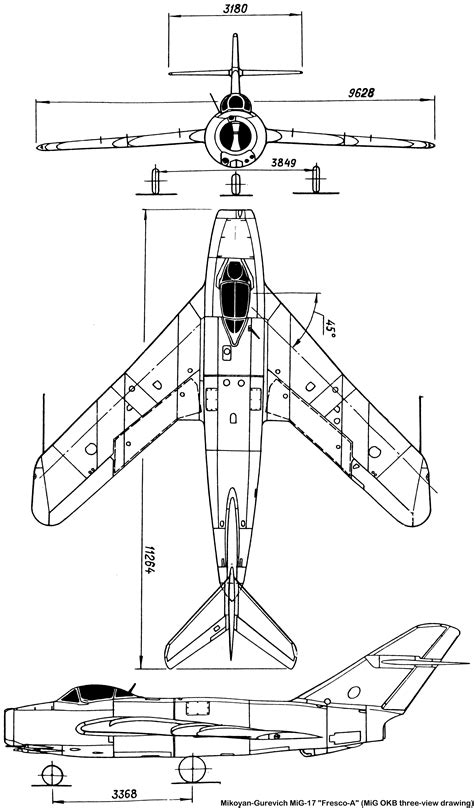 mig  diagram jet aircraft military aircraft plane crafts airplane painting post war era