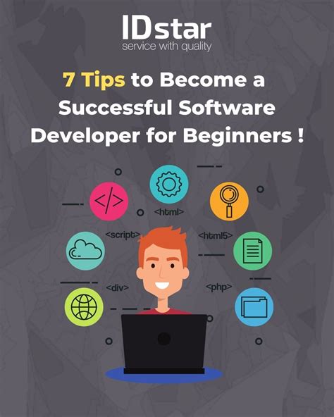 tips    successful software developer  beginners idstar