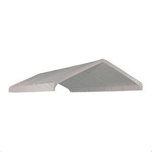 shelterlogic   white canopy replacement cover fits   frame