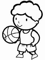 Basketball Coloring Pages Sports Cliparts Balls Basket Line Clip Clipart Print Kids Animated Colouring Book Library Coloringpages1001 Easily Graphics Add sketch template