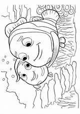 Nemo Coloring Procurando Dibujosonline sketch template