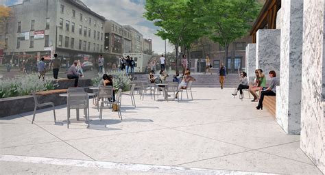 Schwartz Plaza Remodel To Create ‘urban Plaza’ In Collegetown The