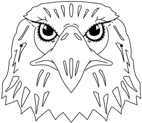 bald eagle outline clipartsco