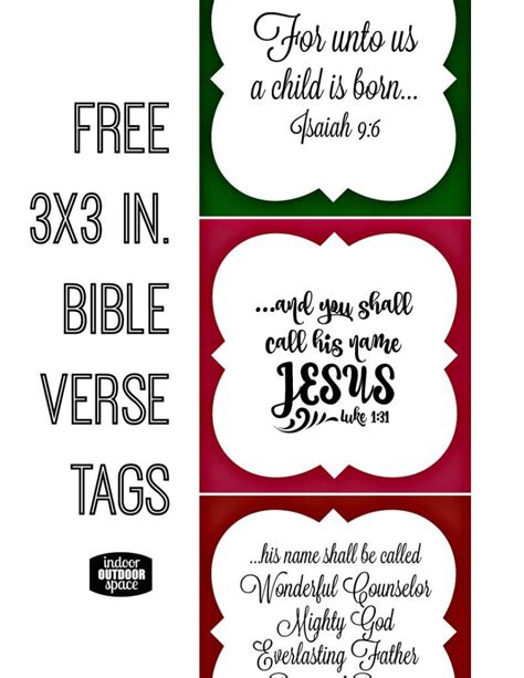 christmas bible verse printables freeprintabletmcom