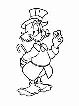Scrooge Mcduck Coloring Pages Uncle Drawing Disney Print Dinokids Recommended Getdrawings Close sketch template