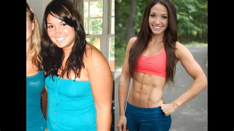 amazing female weightloss transformation fat to fit story