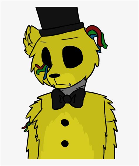 golden freddy drawing  paintingvalleycom explore collection  golden freddy drawing