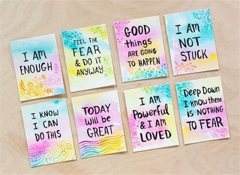 affirmation card templates  templates  templates