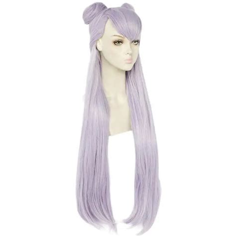 Anime Kda Baddest Evelynn Cosplay Wigs Lol Kda Long Hairpiece With Buns