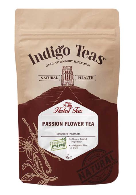 Passion Flower Passiflora Loose Herbal Tea 50g Indigo Herbs