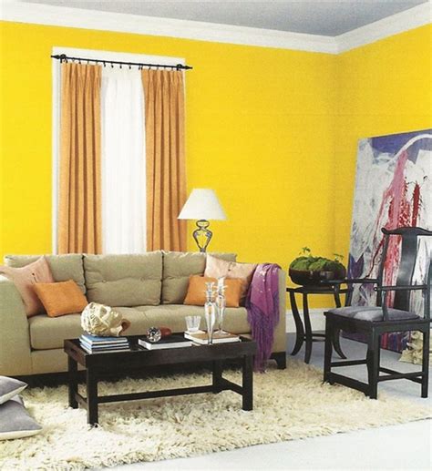 elegant  yellow living room decorating ideas