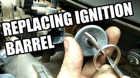 removing  replacing toyota ignition barrel youtube