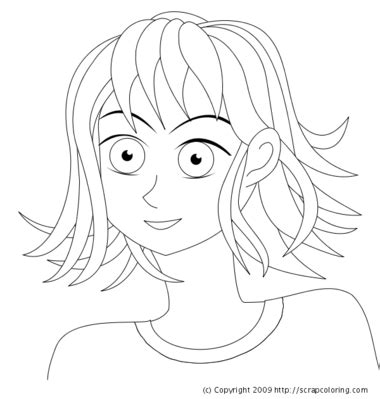 coloring pages hair  coloring pages