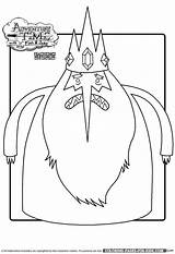 Adventure Time Coloring Pages Color Ice King Character Cartoon Kids Sheets Printable Found sketch template
