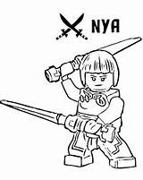 Ninjago Lego Zane Nya Ausmalen Bilder Ausmalbilderkostenlos sketch template