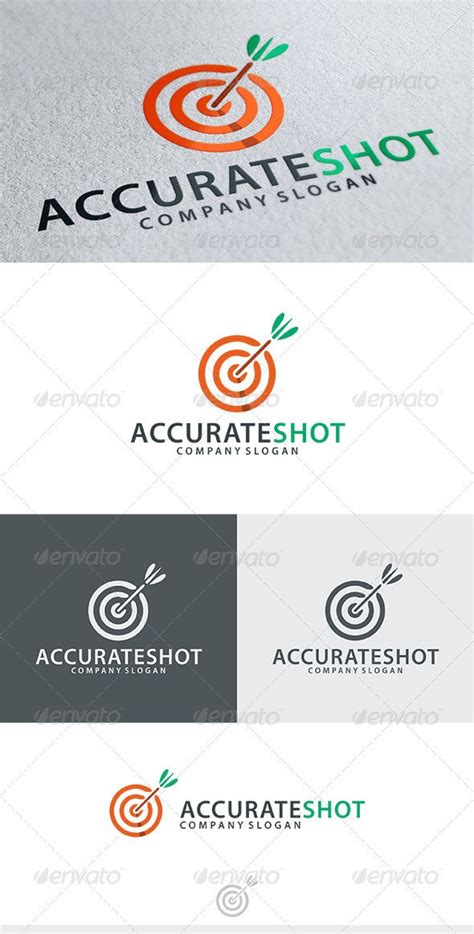 accurate shot logo  kapacyko graphicriver