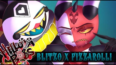 Blitzo X Fizzarolli Blitzarolli Helluva Boss Speedpaint Youtube