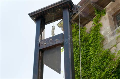 french guillotine stock image image of town behead 91809269