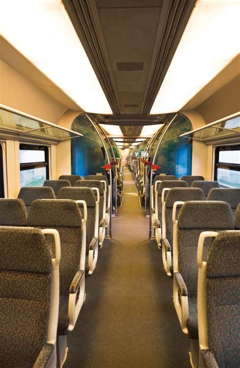 interior  train stock image image  rail seat carriage