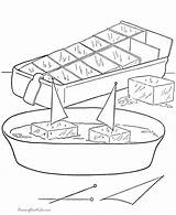 Boat Toy Coloring Pages Boats Color Help Printing Sheets sketch template