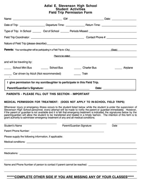 Lausd Field Trip Slip 2004 2023 Form Fill Out And Sign Printable Pdf