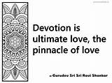 Devotion Sri Shankar Ravi Gurudev Pinnacle Ultimate Inspirational Quote Srisri sketch template