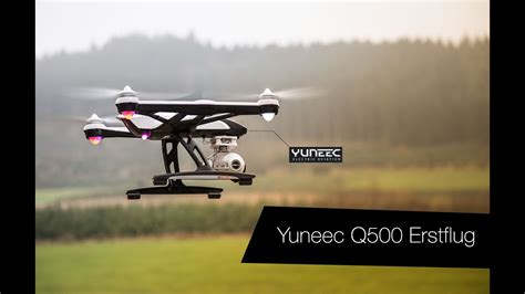 yuneec  typhoon quadrocopter erstflug unbearbeitet youtube