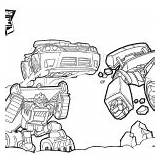 Bots Rescue Transformers Coloring Pages Boulder Tagged Cartoon Posted sketch template