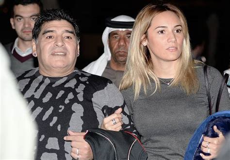 Football Diego Maradona S Former Lover In Tears After Being Banned