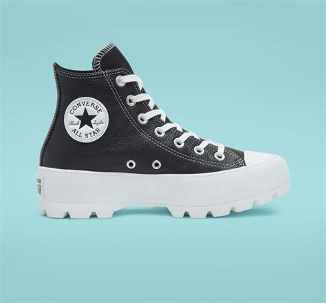 Lugged Leather Chuck Taylor All Star Women S High Top Shoe