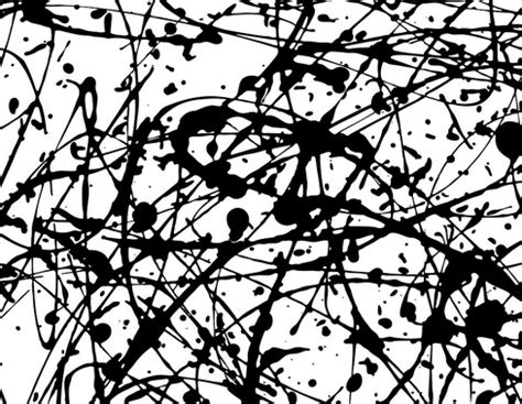 contoh gambar abstrak hitam putih caribesnet