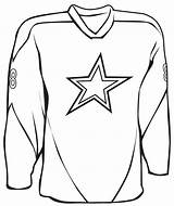 Jersey Coloring Football Clipart Hockey Pages Basketball Jerseys Printable Baseball Cliparts Clip Template Blank Sports Drawing Uniform Draw Sport Cartoon sketch template