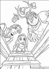 Gothel Coloring Pages Mother Getcolorings Tangled sketch template