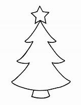 Tree Christmas Outline Drawing Clipart Simple Star Xmas Evergreen Google Clip Outlines Kids Cliparts Template Line Printable Drawings Coloring Find sketch template