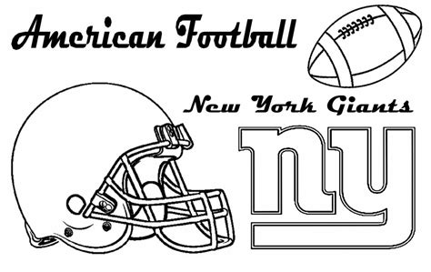 printable  york giants coloring pages   coloringfoldercom