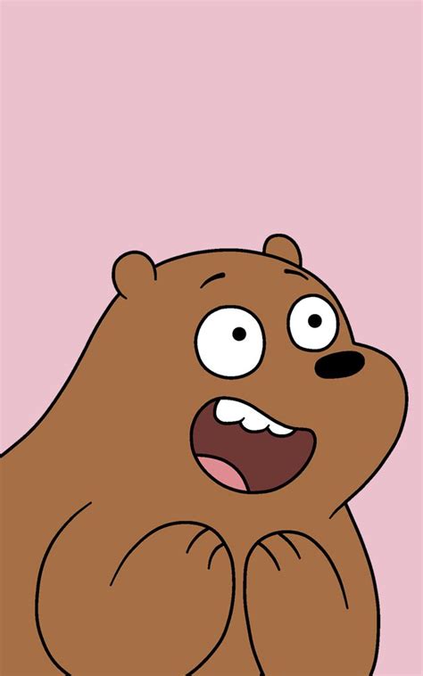 grizz grizzly bear  bare bears kertas dinding